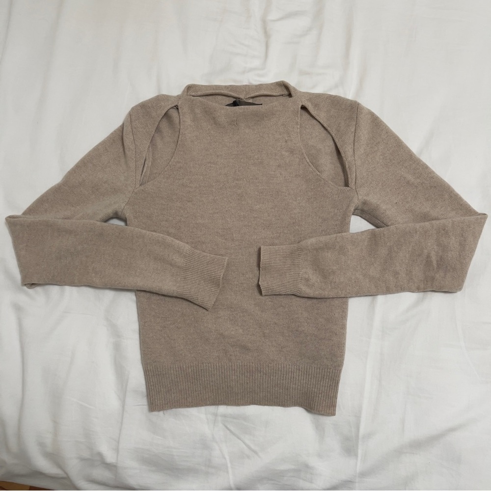 reformation cashmere sweater XS